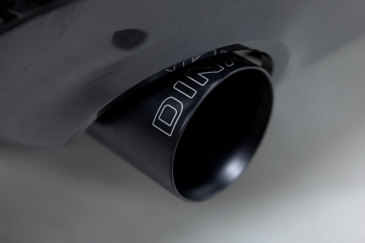 Dinan Valved Axle-Back Exhaust - 2019-2024 BMW 330i/430i - Photo - out of package Back