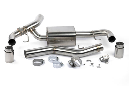 Dinan Valved Axle-Back Exhaust - 2019-2024 BMW 330i/430i - Photo - out of package Top