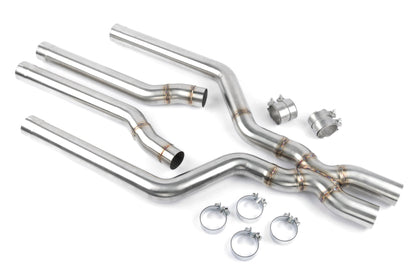 Dinan High Flow Middle Exhaust - 2020-2023 BMW X5M/X6M - Photo - Primary Front