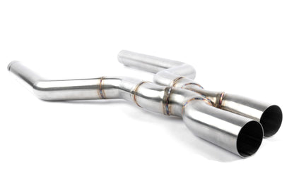 Dinan High Flow Middle Exhaust - 2020-2023 BMW X5M/X6M - Photo - out of package Back