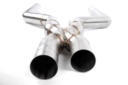 Dinan High Flow Middle Exhaust - 2020-2023 BMW X5M/X6M - Photo - out of package Bottom