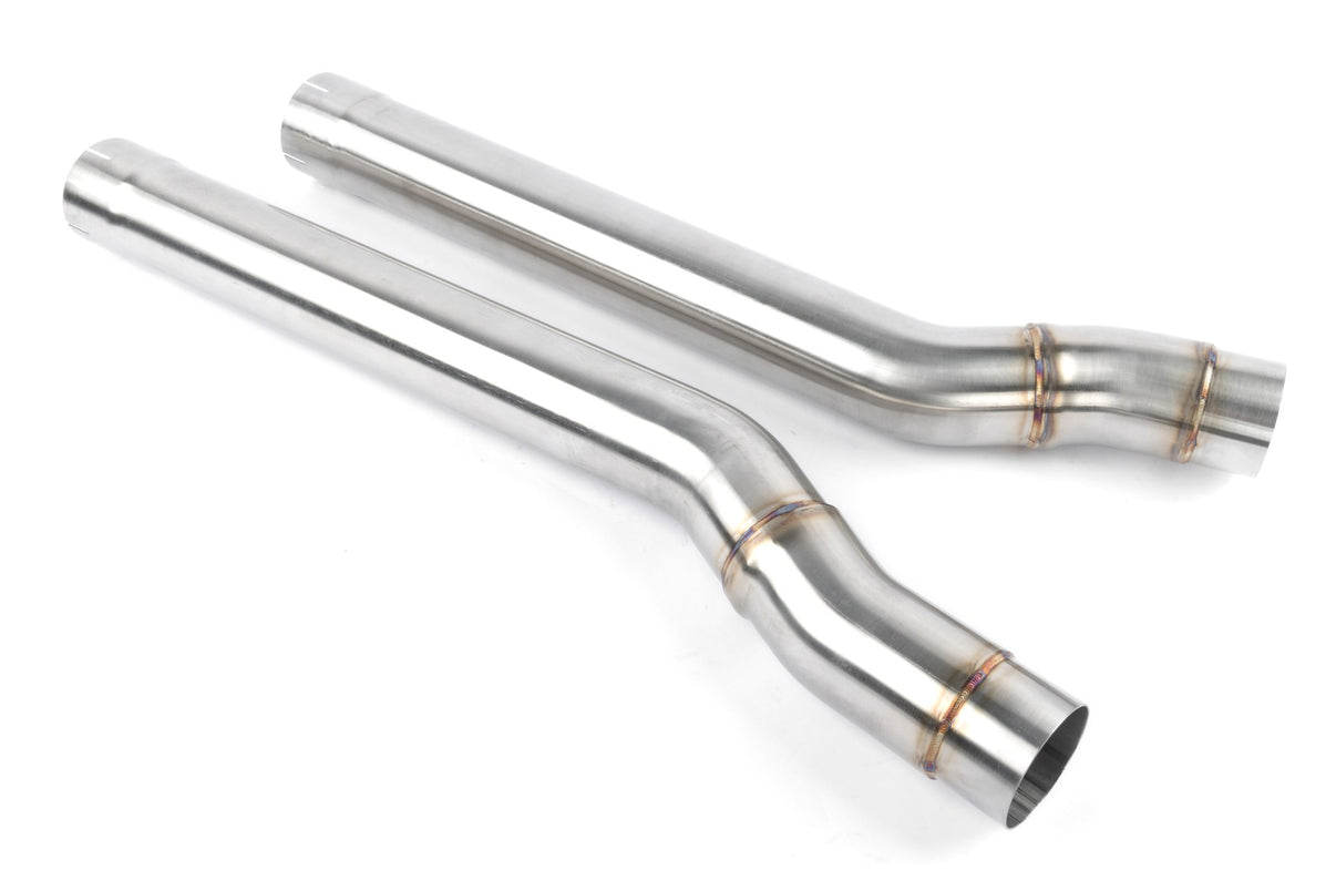 Dinan High Flow Middle Exhaust - 2020-2023 BMW X5M/X6M - Photo - out of package Angle