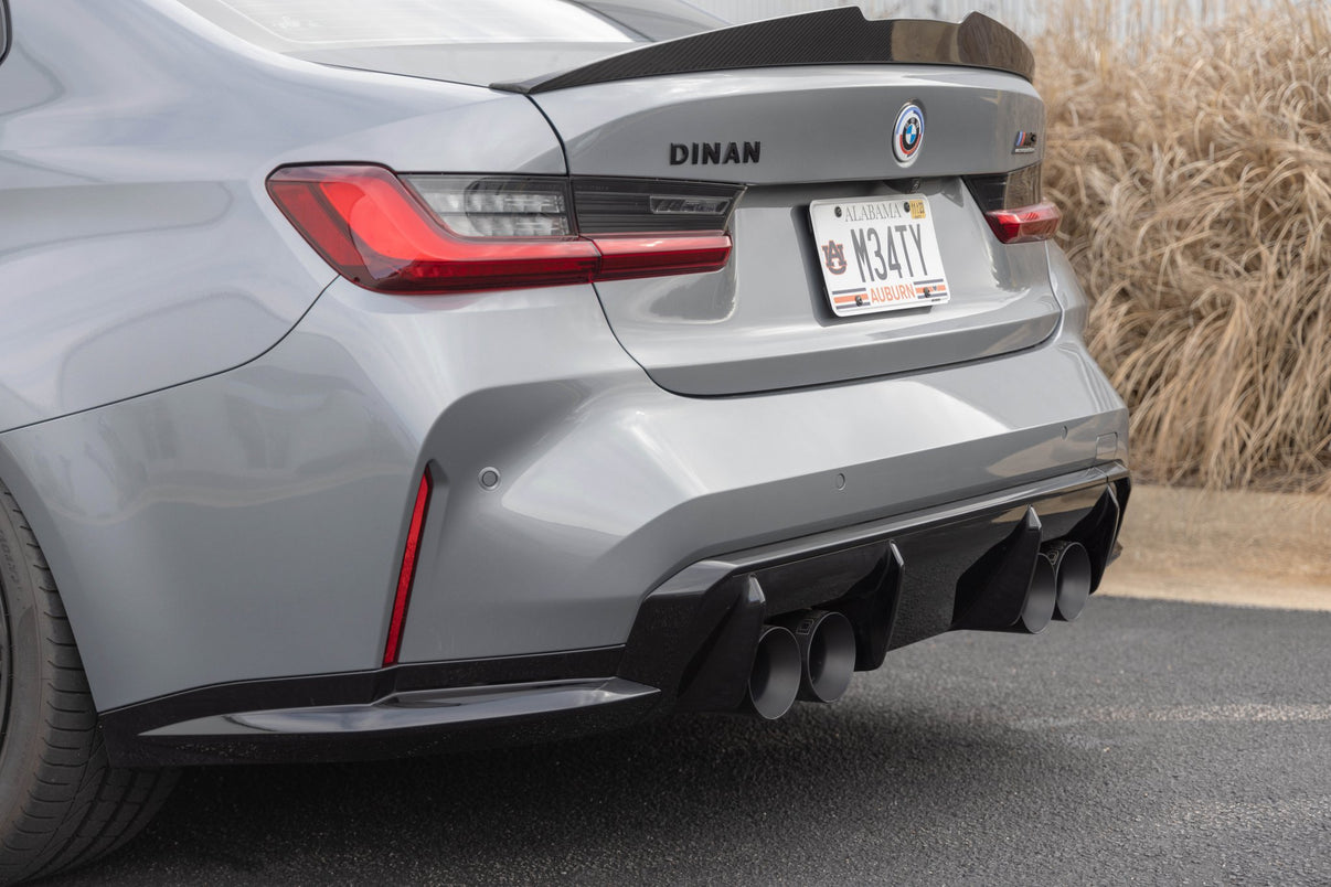 Dinan Valved Axle-Back Exhaust - 2021-2026 BMW M3/M4 - Photo - out of package User 1