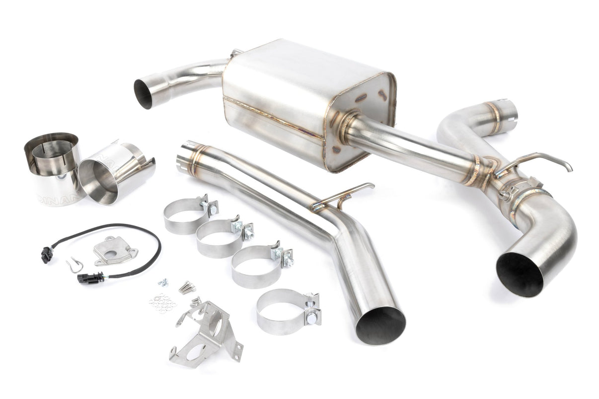 Dinan Valved Axle-Back Exhaust - 2021-2024 Toyota GR Supra 2.0 - Photo - Primary Right