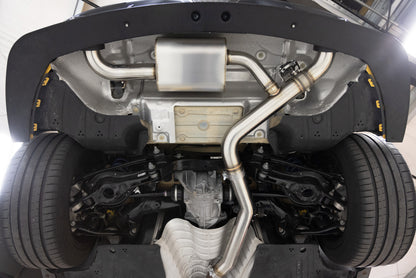Dinan Valved Axle-Back Exhaust - 2021-2024 Toyota GR Supra 2.0 - Photo - out of package User 2