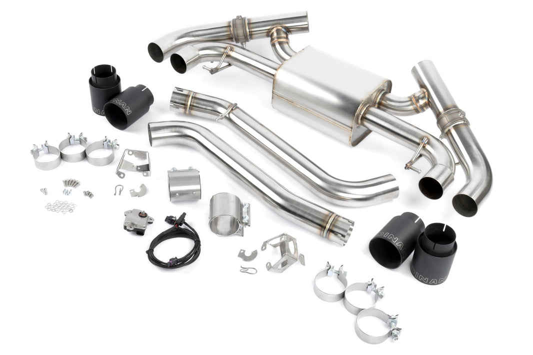 Dinan Valved Axle-Back Exhaust - 2022-2026 BMW M240i - Photo - Primary Left