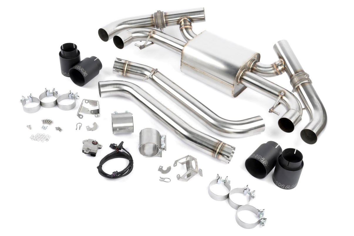 Dinan Valved Axle-Back Exhaust - 2022-2026 BMW M240i - Photo - Primary Left