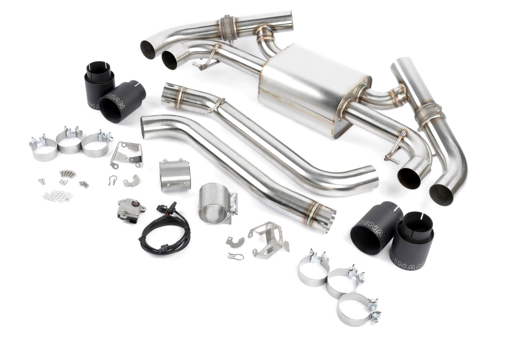 Dinan Valved Axle-Back Exhaust - 2022-2026 BMW M240i - Photo - Primary Left