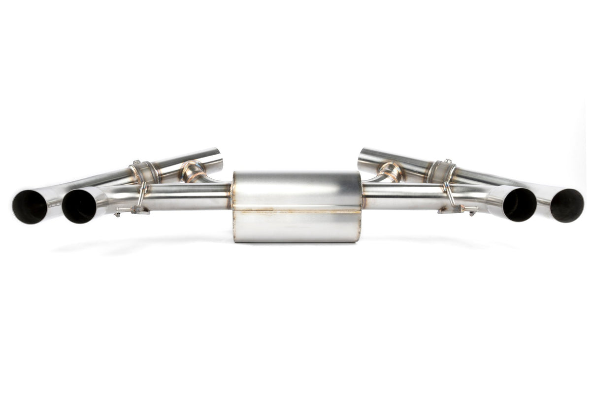 Dinan Valved Axle-Back Exhaust - 2022-2026 BMW M240i - Photo - out of package User 1