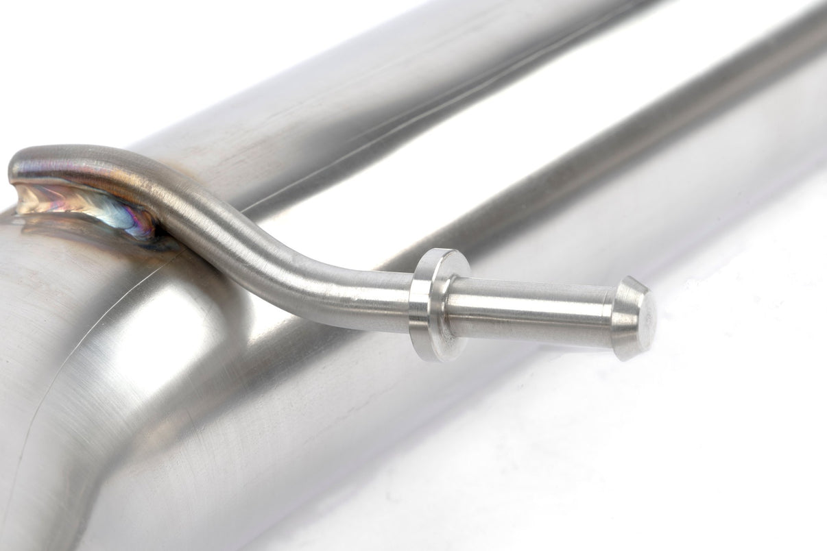 Dinan Valved Axle-Back Exhaust - 2022-2026 BMW M240i - Photo - out of package Front