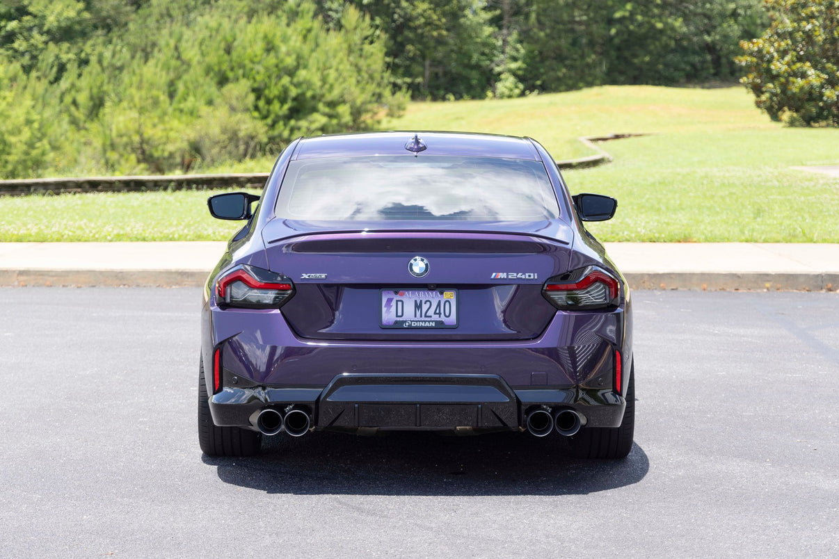 Dinan Valved Axle-Back Exhaust - 2022-2026 BMW M240i - Photo - out of package User 4