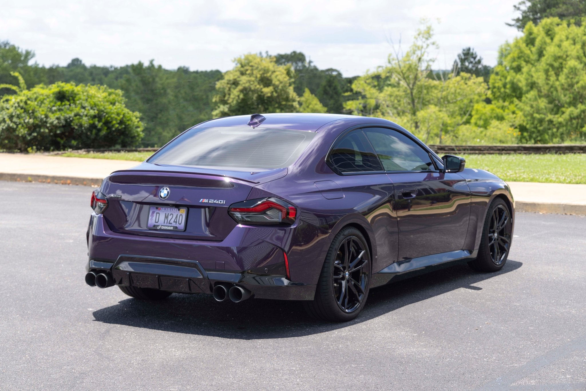 Dinan Valved Axle-Back Exhaust - 2022-2026 BMW M240i - Photo - out of package Back