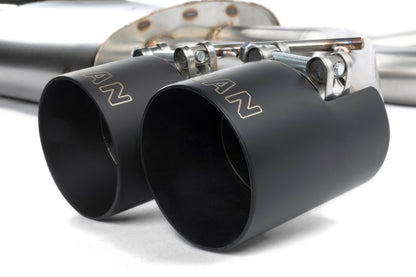 Dinan Valved Cat-Back Exhaust - BMW X3 M40i / X4 M40i - Photo - out of package Left