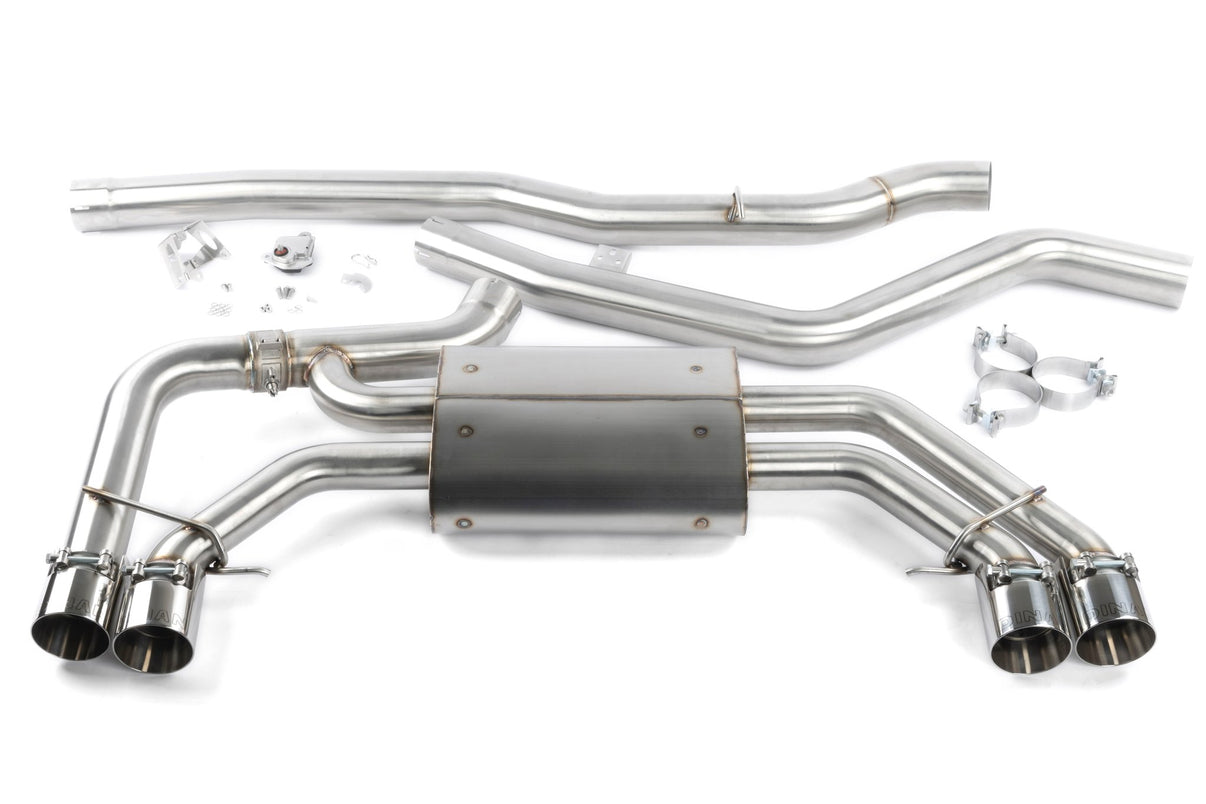 Dinan Valved Cat-Back Exhaust - BMW X3 M40i / X4 M40i - Photo - Primary Front