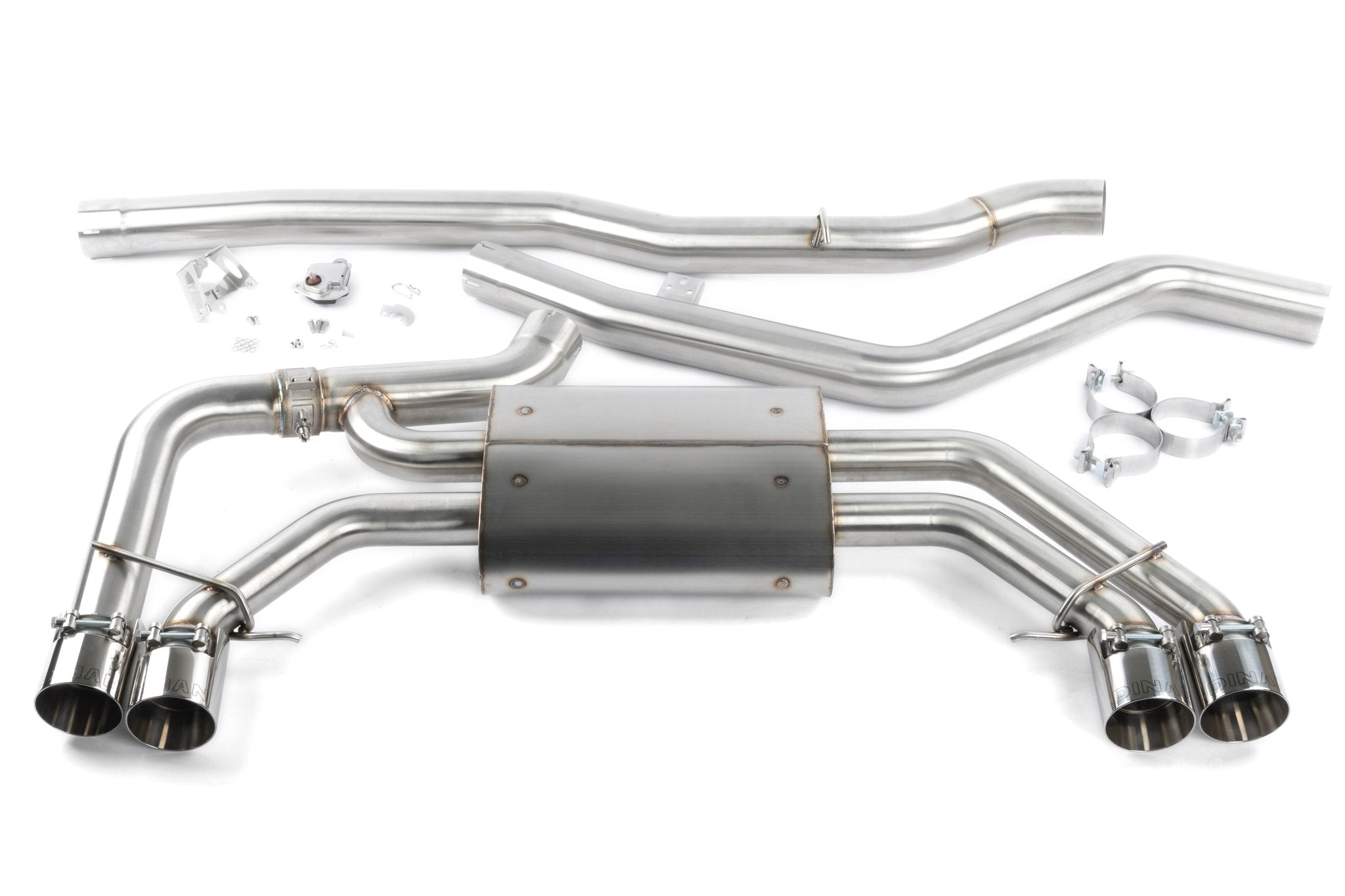 Dinan Valved Cat-Back Exhaust - BMW X3 M40i / X4 M40i - Photo - Primary Front