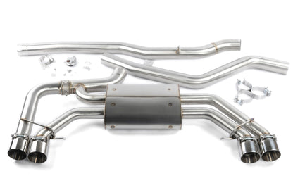 Dinan Valved Cat-Back Exhaust - BMW X3 M40i / X4 M40i - Photo - Primary Front
