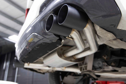 Dinan Valved Cat-Back Exhaust - BMW X3 M40i / X4 M40i - Photo - out of package Angle