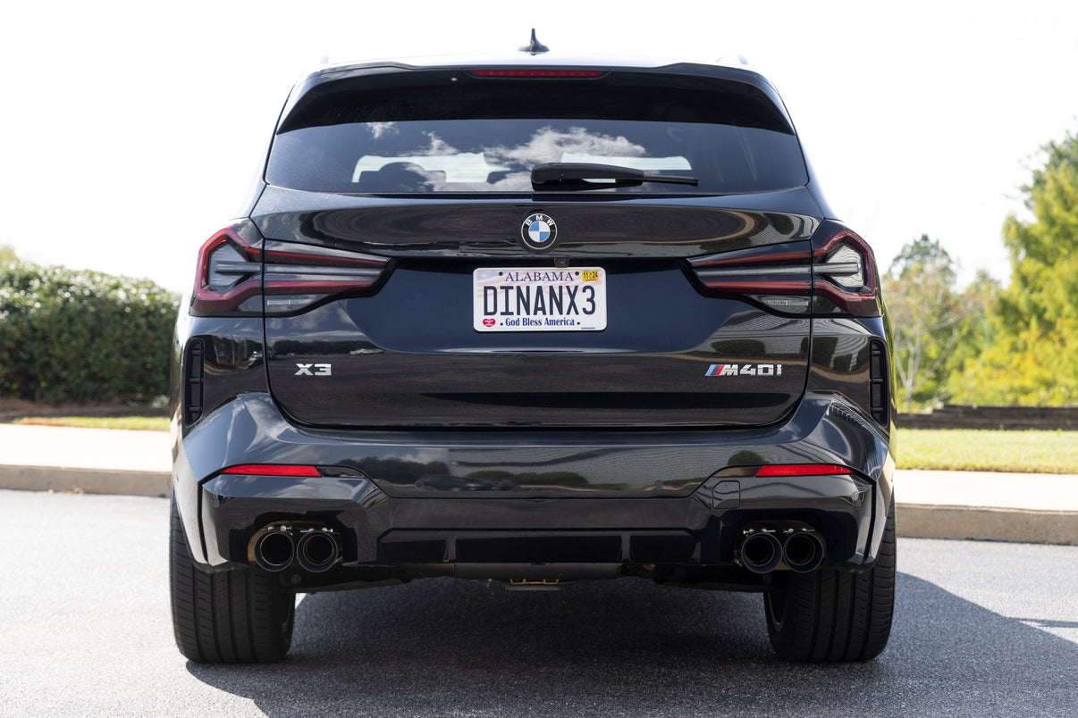 Dinan Valved Cat-Back Exhaust - BMW X3 M40i / X4 M40i - Photo - out of package Side