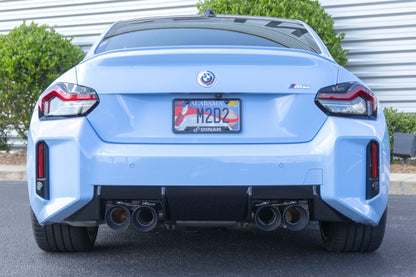 Dinan Valved Axle-Back Exhaust - 2023-2026 BMW M2 - Photo - out of package Back