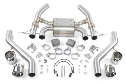 Dinan Valved Axle-Back Exhaust - 2023-2026 BMW M2 - Photo - Primary Angle