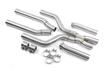 Dinan High Flow X-Pipe Exhaust - 2024-2026 LCI BMW X5M/X6M - Photo - Primary Kit