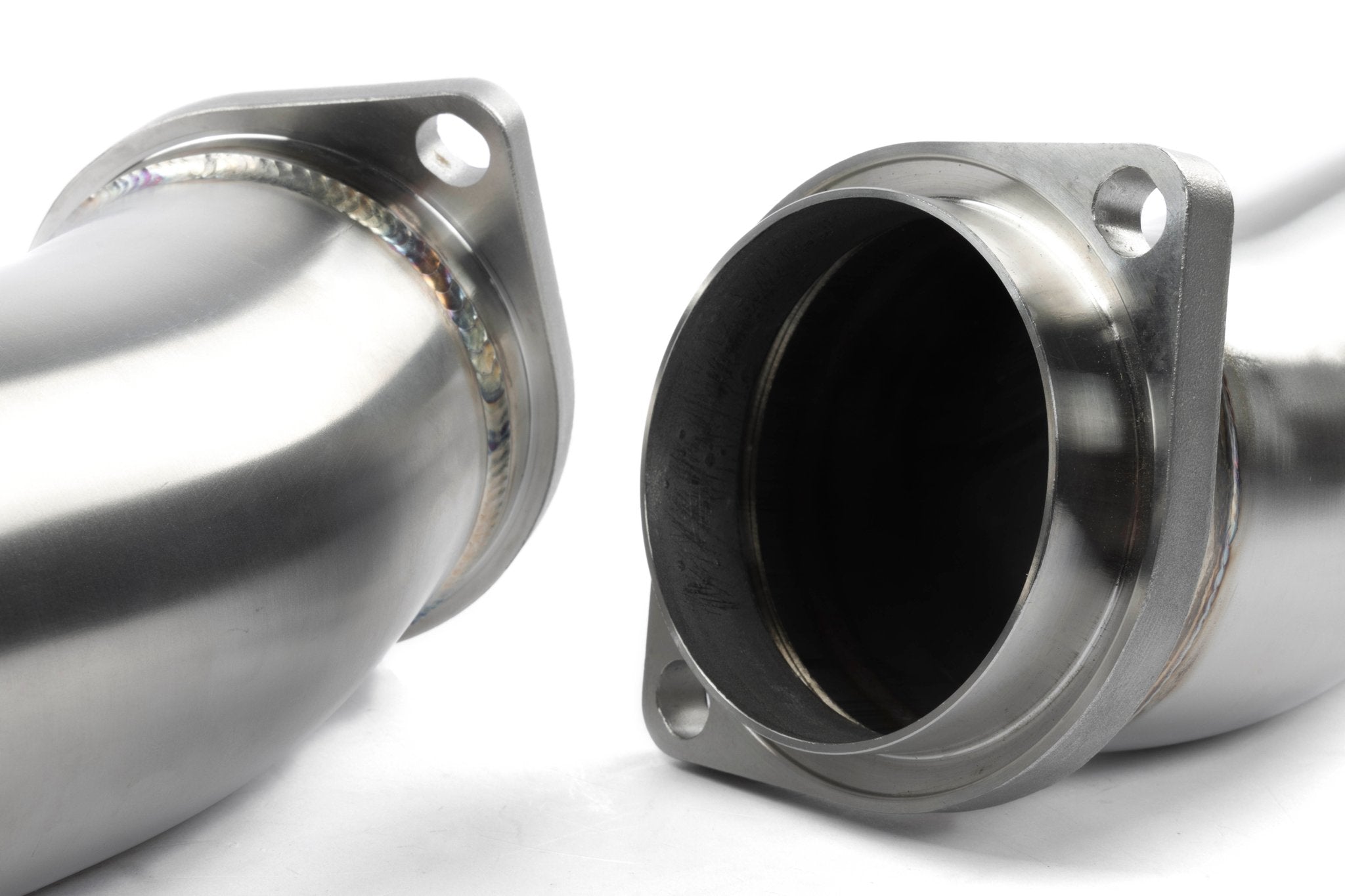 Dinan High Flow X-Pipe Exhaust - 2024-2026 LCI BMW X5M/X6M - Photo - out of package Angle