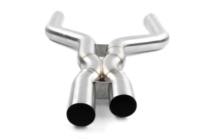 Dinan High Flow X-Pipe Exhaust - 2024-2026 LCI BMW X5M/X6M - Photo - out of package Angle