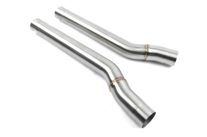 Dinan High Flow X-Pipe Exhaust - 2024-2026 LCI BMW X5M/X6M - Photo - out of package Angle