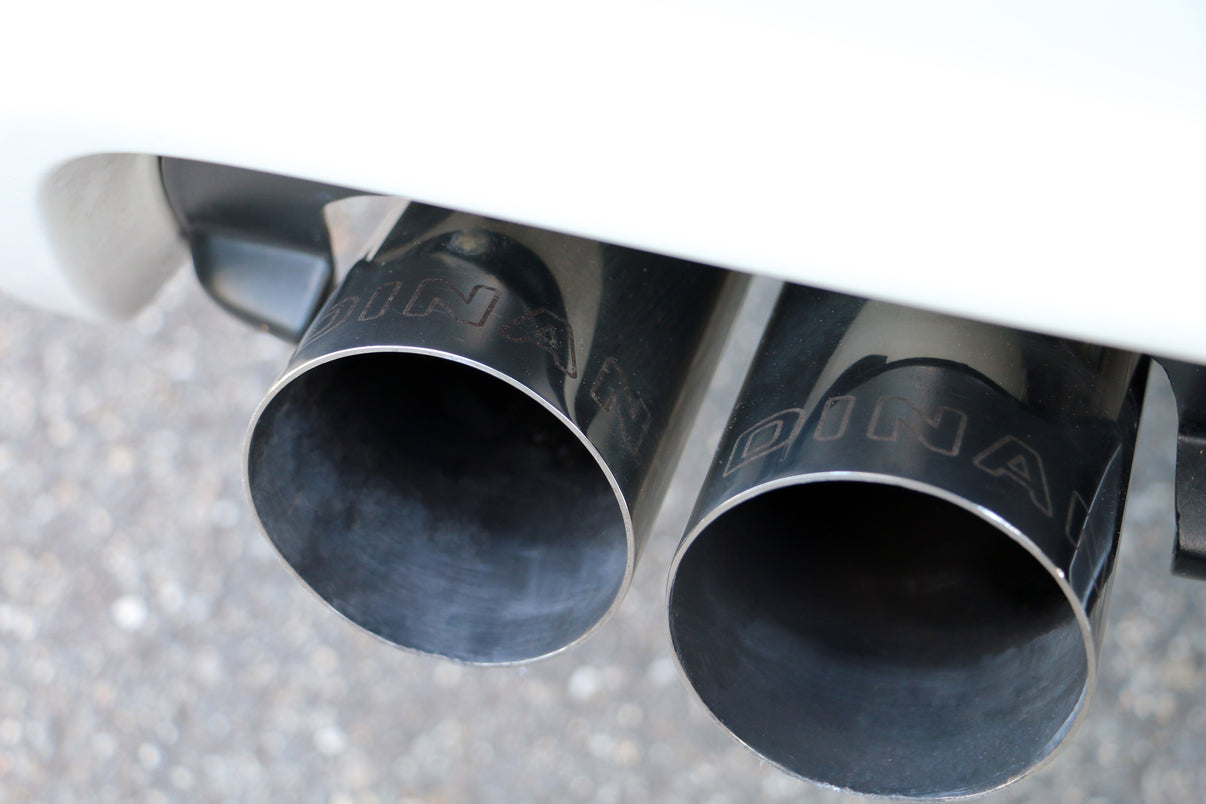 Dinan Free Flow Axle-Back Exhaust - 1997-2003 BMW 540i - Photo - out of package Back