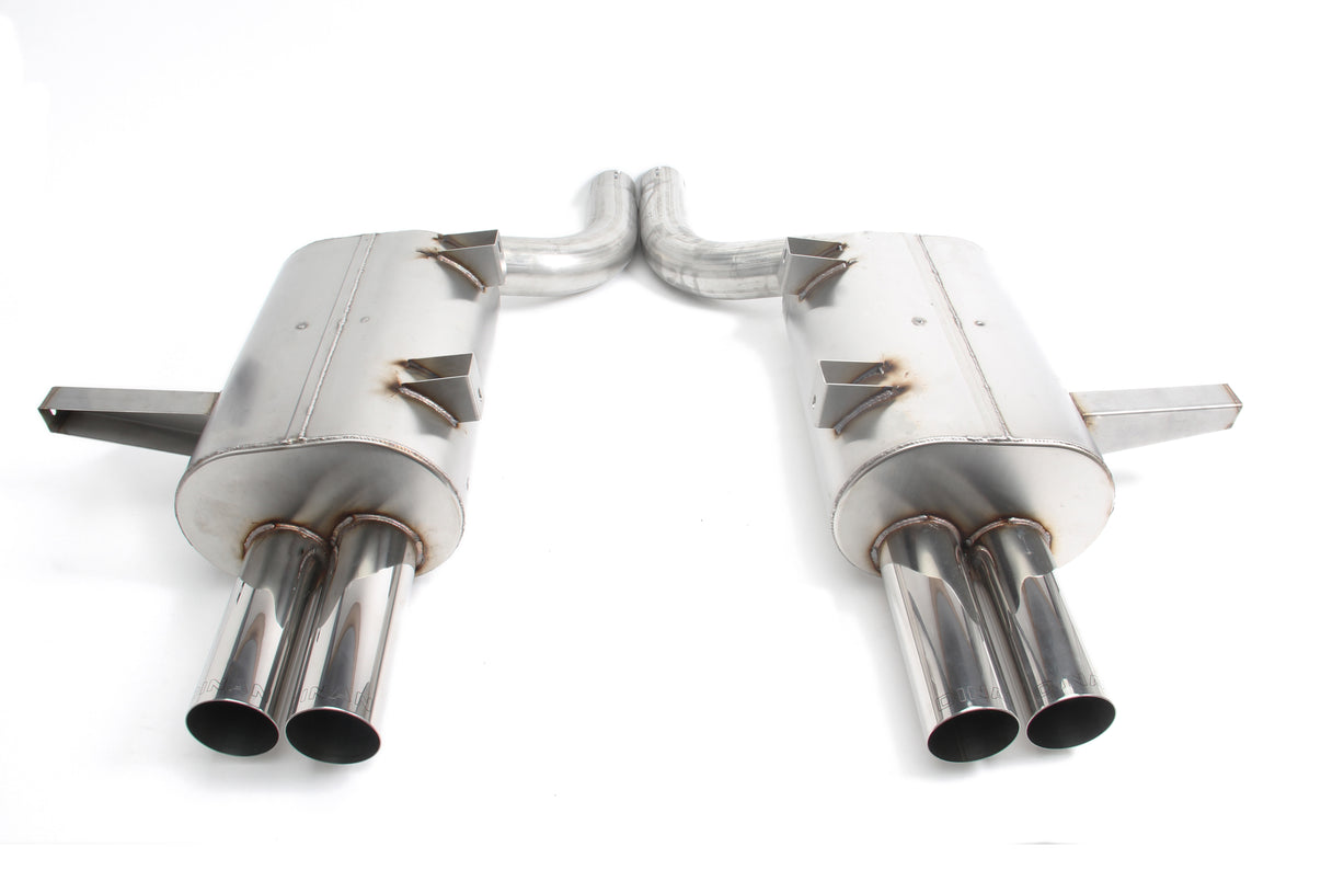 Dinan Free Flow Axle-Back Exhaust - 2000-2003 BMW M5 - Photo - out of package Front