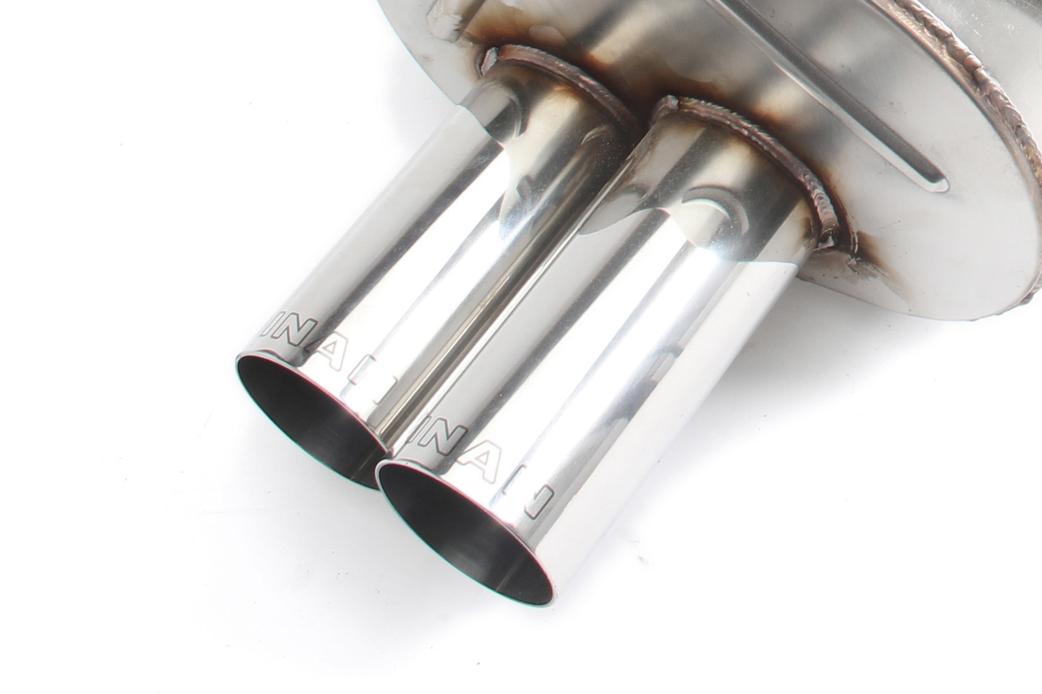 Dinan Free Flow Axle-Back Exhaust - BMW 325i/330i - Photo - out of package Left