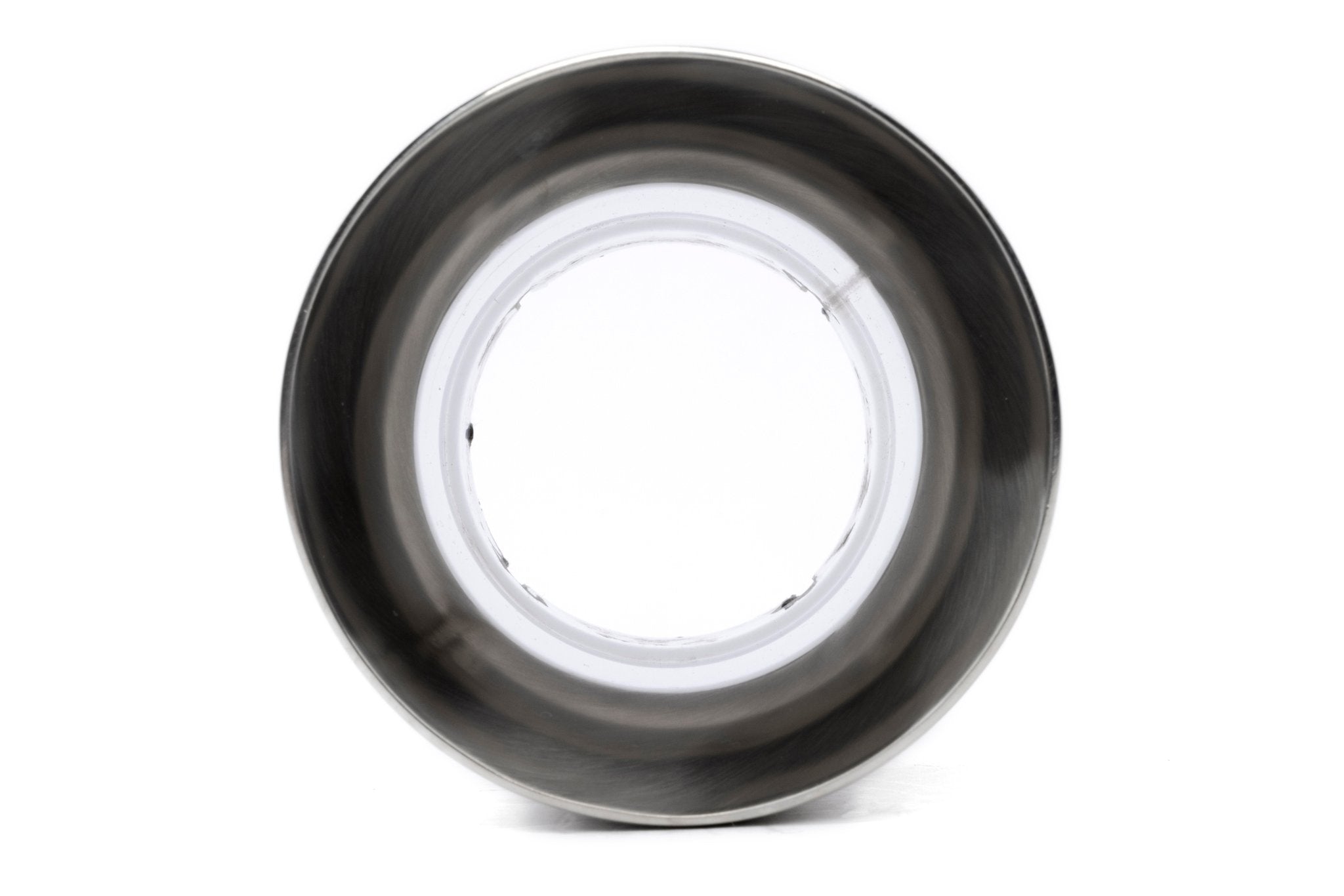 Dinan Double-Walled 4" Clamp-On Exhaust Tip (Polished) - Photo - out of package Left