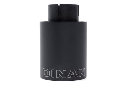 Dinan Double-Walled 4" Clamp-On Exhaust Tip (Black Ceramic) - Photo - out of package Right