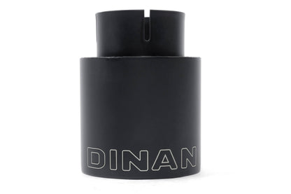 Dinan Double-Walled 4" Clamp-On Exhaust Tip (Black Ceramic) - Photo - out of package Front