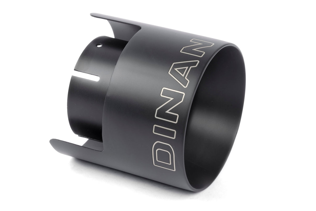 Dinan Double-Walled 4.5" Clamp-On Exhaust Tip (Black Ceramic) - Photo - Primary Top