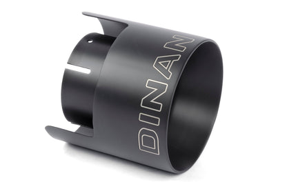 Dinan Double-Walled 4.5" Clamp-On Exhaust Tip (Black Ceramic) - Photo - Primary Top
