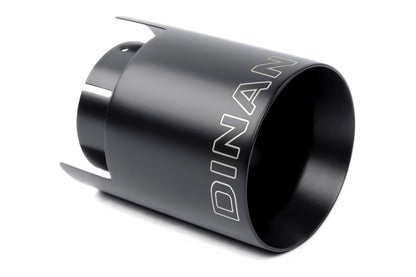 Dinan Double-Walled 4.5" Clamp-On Exhaust Tip (Black Ceramic) - Photo - Primary Right