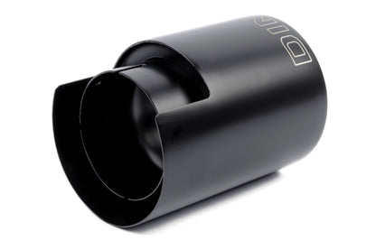 Dinan Double-Walled 4.5" Clamp-On Exhaust Tip (Black Ceramic) - Photo - out of package Front