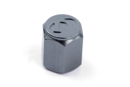 Dinan Valve Stem Caps - Photo - out of package Right