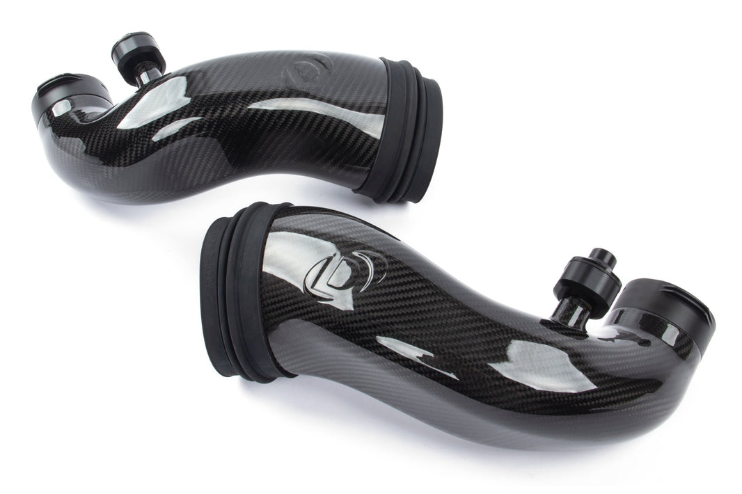 Dinan Turbo Inlet Pipes - 2018-2025 BMW M5/M8 - Photo - Primary Front