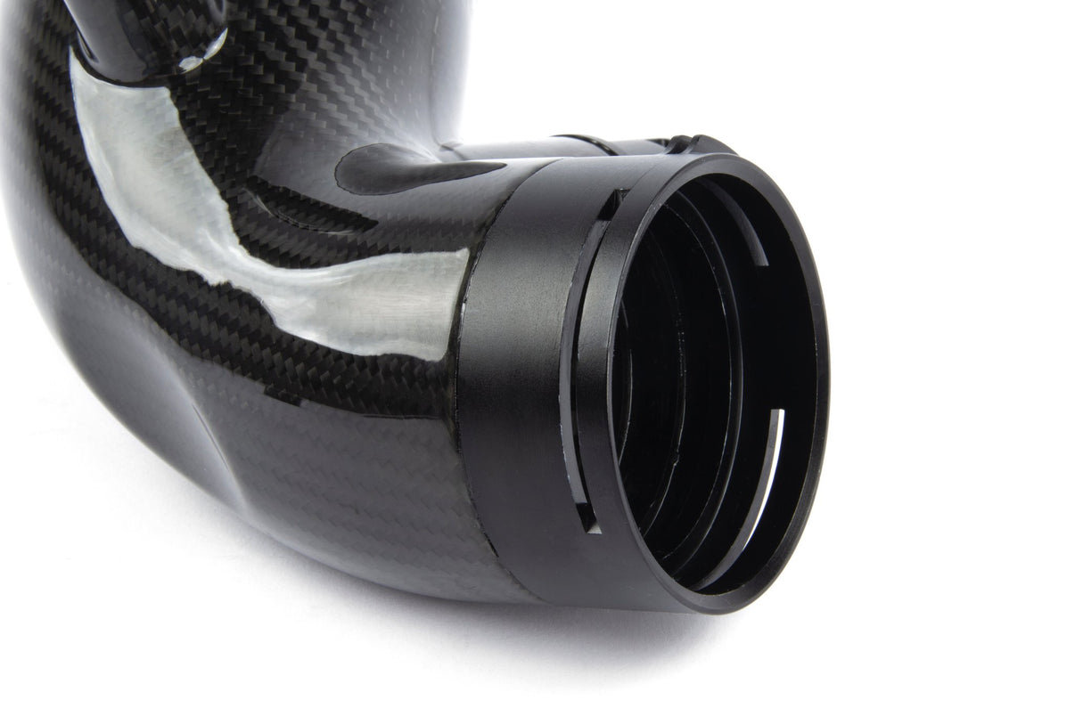 Dinan Turbo Inlet Pipe - 2016-2021 BMW M240i/340i/440i - Photo - out of package Angle