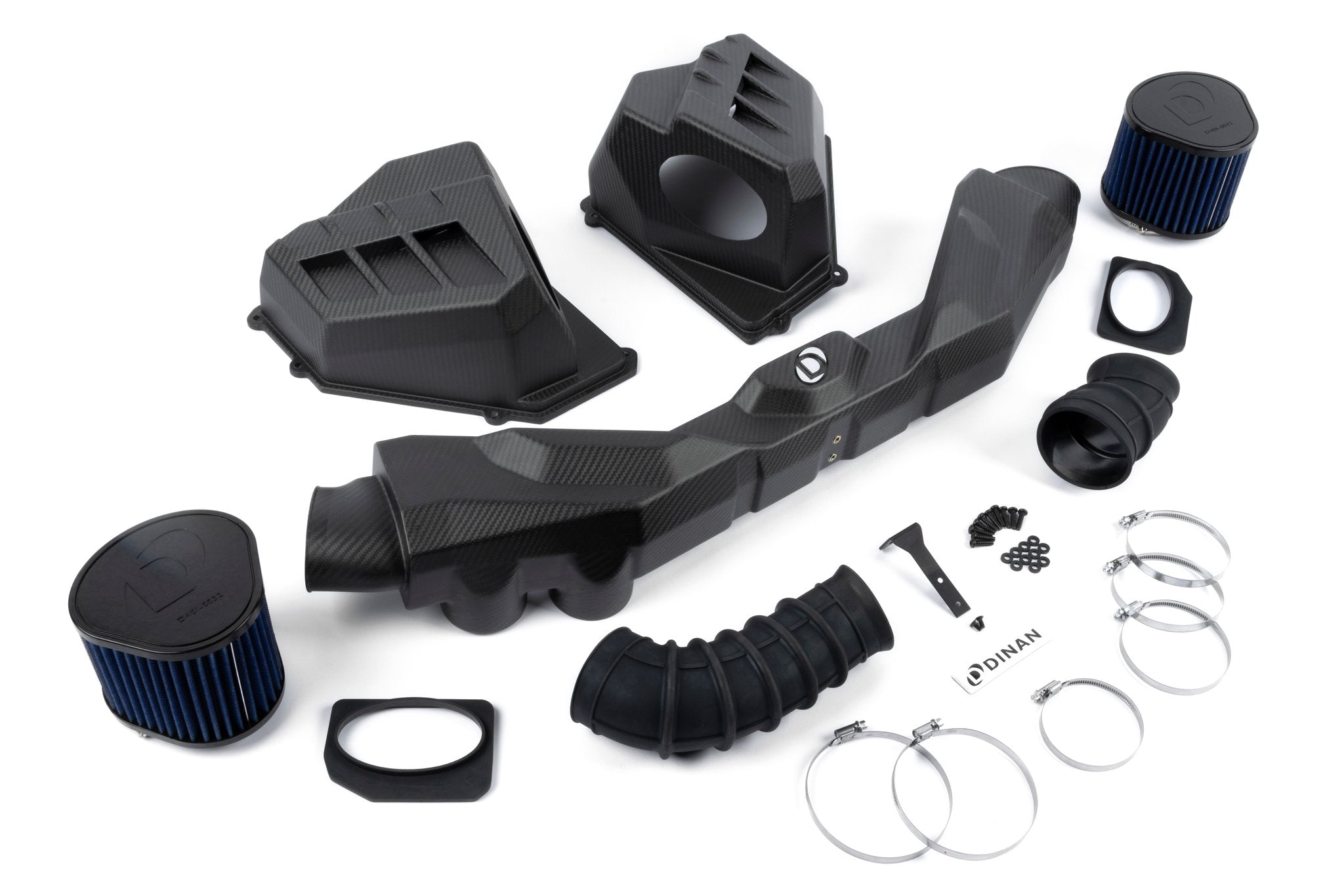 Dinan Matte Carbon Fiber Cold Air Intake - 2021-2026 BMW M2/M3/M4 - Photo - out of package User 4