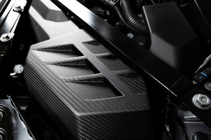 Dinan Matte Carbon Fiber Cold Air Intake - 2021-2026 BMW M2/M3/M4 - Photo - out of package User 5