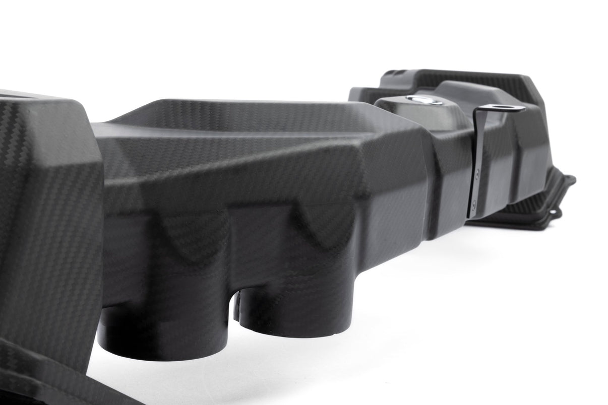 Dinan Matte Carbon Fiber Cold Air Intake - 2021-2026 BMW M2/M3/M4 - Photo - out of package Back