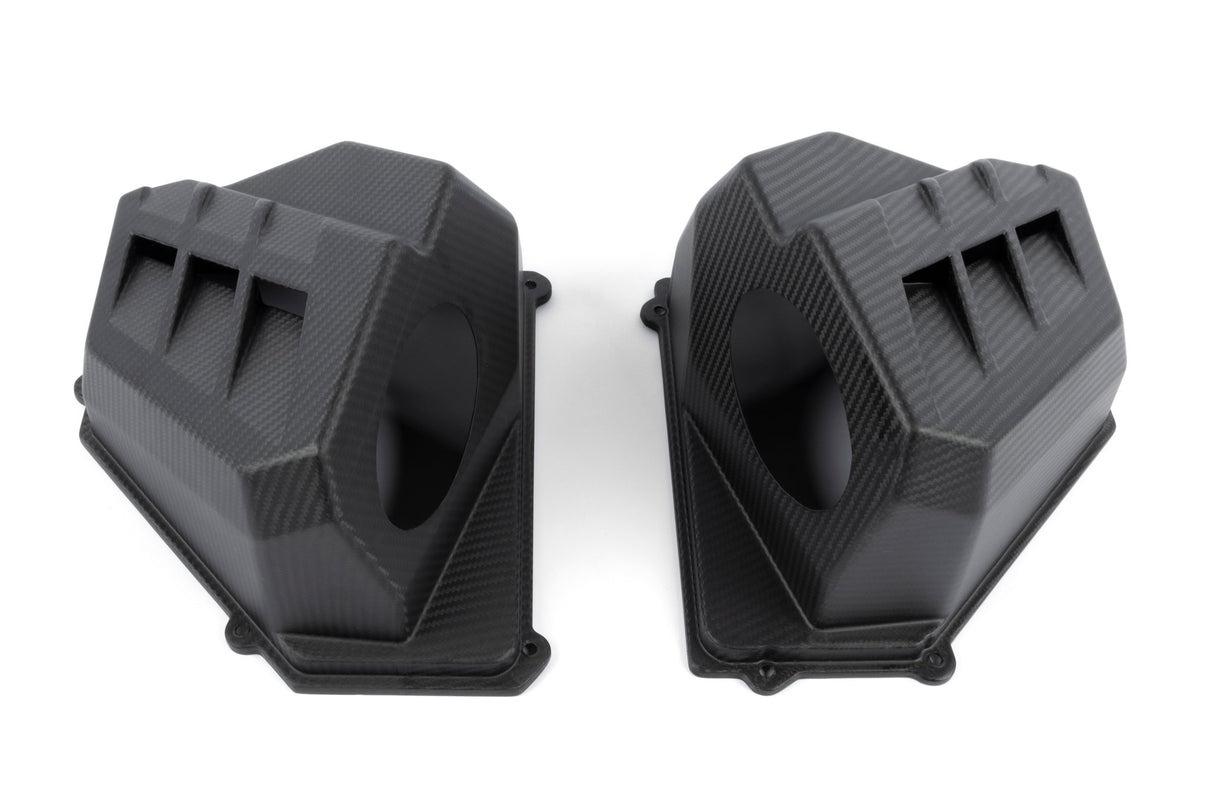 Dinan Matte Carbon Fiber Cold Air Intake - 2021-2026 BMW M2/M3/M4 - Photo - out of package Bottom