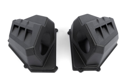 Dinan Matte Carbon Fiber Cold Air Intake - 2021-2026 BMW M2/M3/M4 - Photo - out of package Bottom