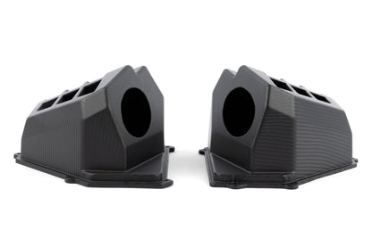 Dinan Matte Carbon Fiber Cold Air Intake - 2021-2026 BMW M2/M3/M4 - Photo - out of package Angle