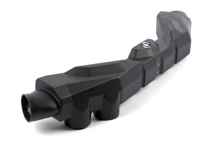 Dinan Matte Carbon Fiber Cold Air Intake - 2021-2026 BMW M2/M3/M4 - Photo - out of package Side