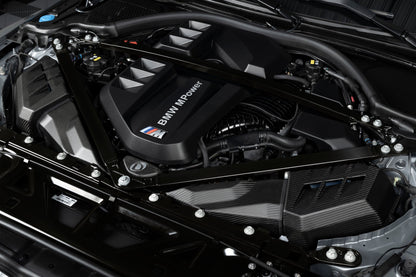 Dinan Matte Carbon Fiber Cold Air Intake - 2021-2026 BMW M2/M3/M4 - Photo - out of package Side