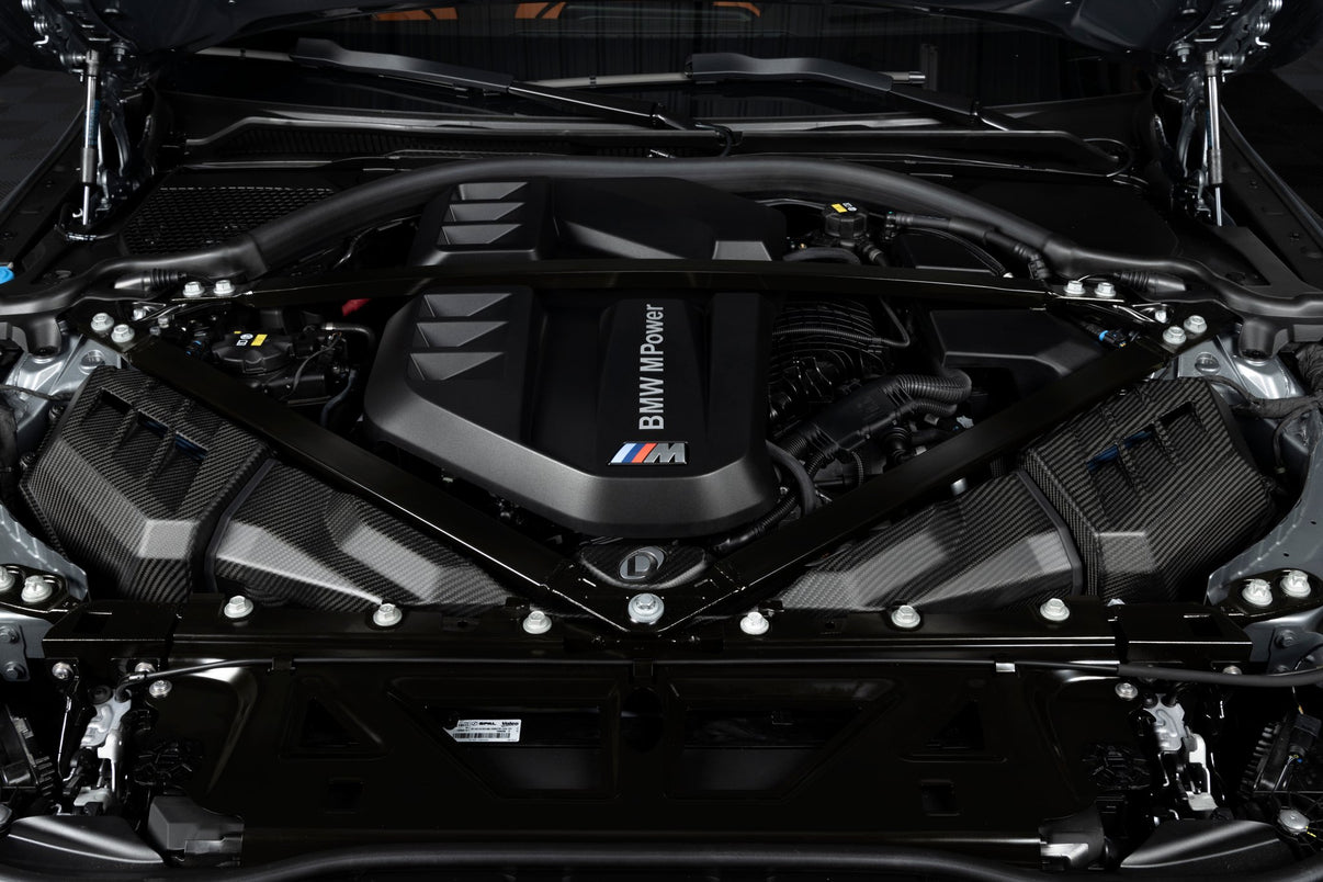 Dinan Matte Carbon Fiber Cold Air Intake - 2021-2026 BMW M2/M3/M4 - Photo - out of package User 1